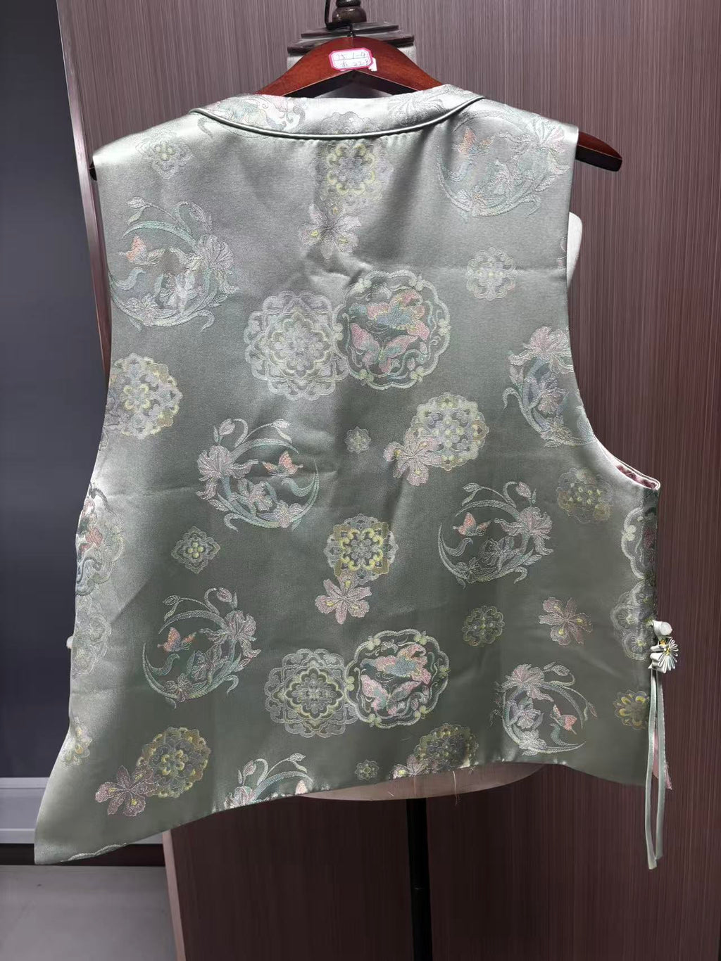 Women's Top Jacquard Vest New Chinese Style Spring and Autumn New Retro Slimming