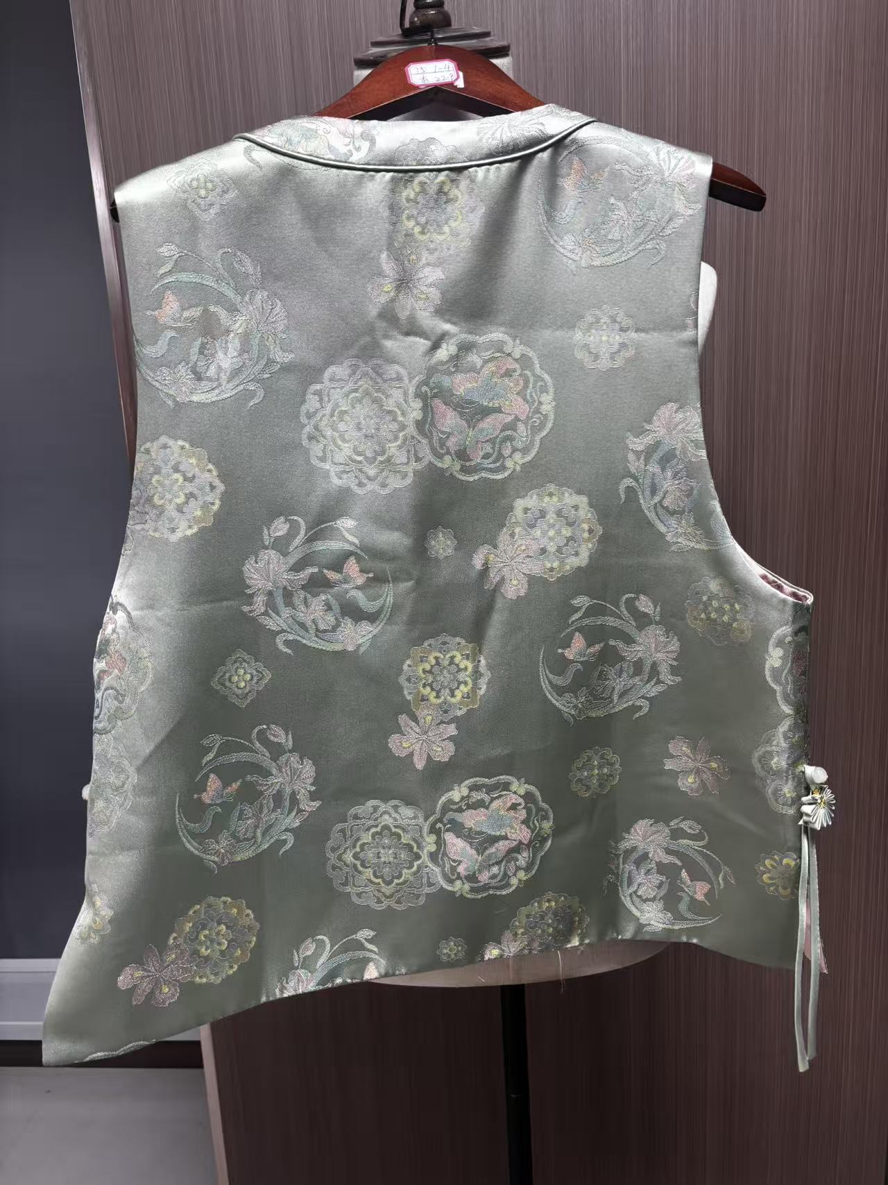 Women's Top Jacquard Vest New Chinese Style Spring and Autumn New Retro Slimming
