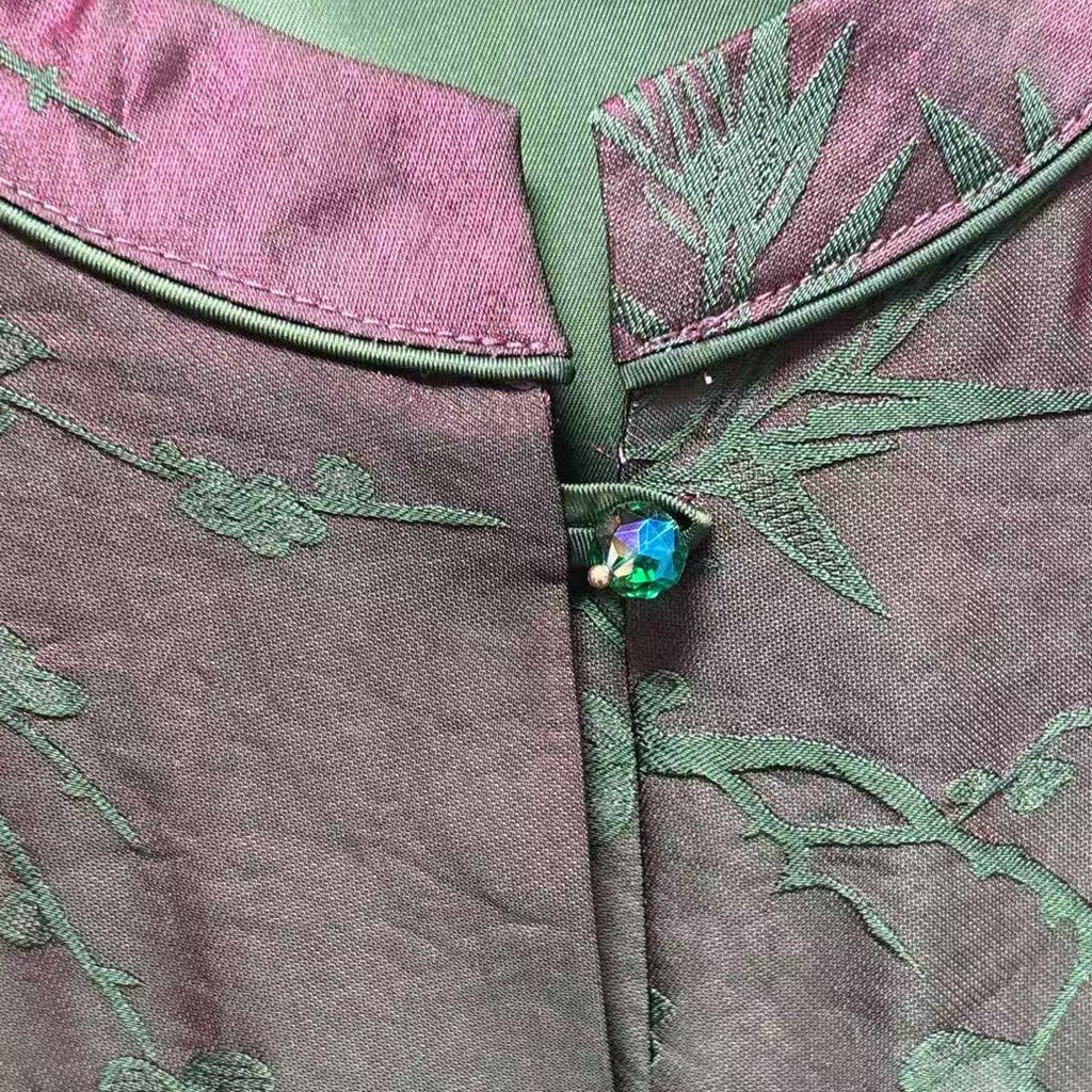 New Chinese-style Plum Bamboo Jacquard Vest