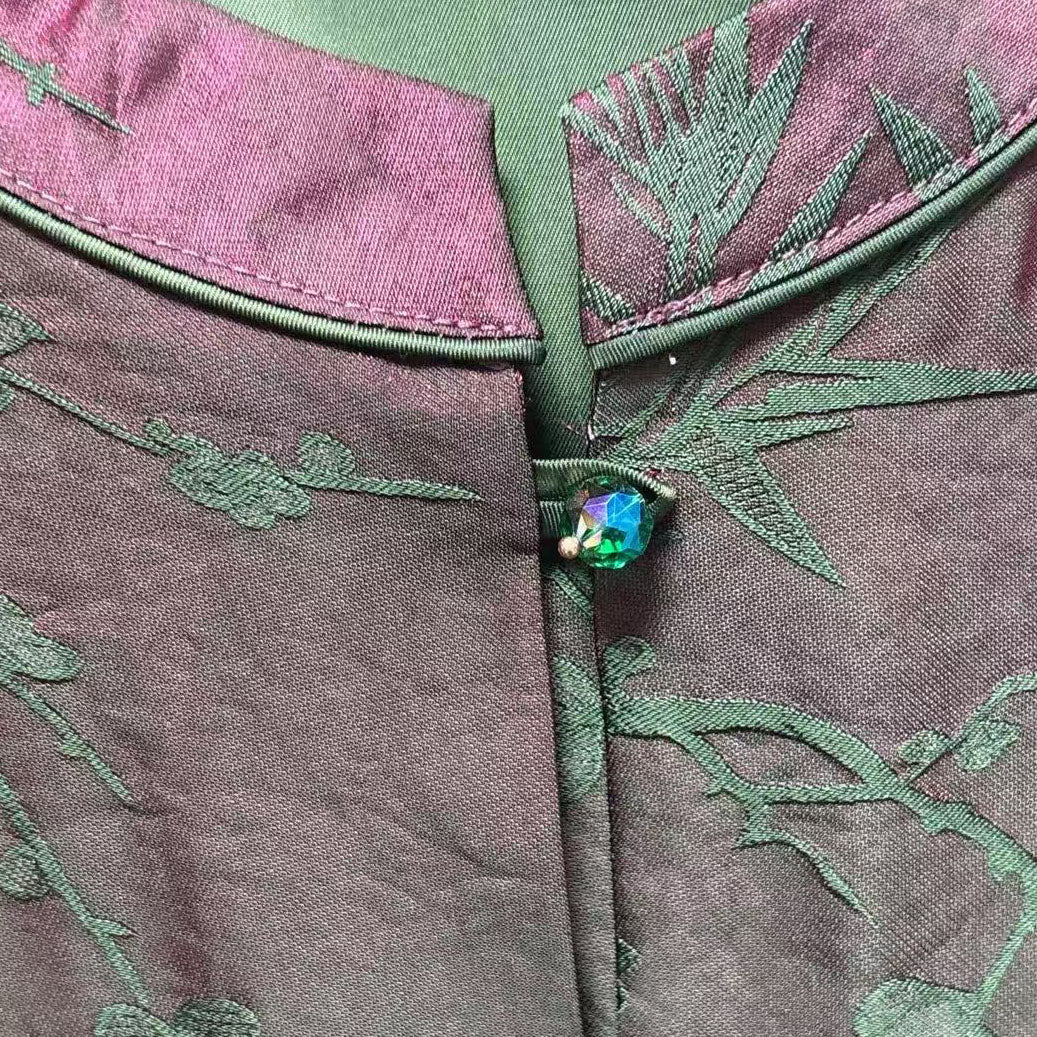 New Chinese-style Plum Bamboo Jacquard Vest