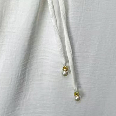 New Chinese-style Sage Green Embroidered Chinese Style Set