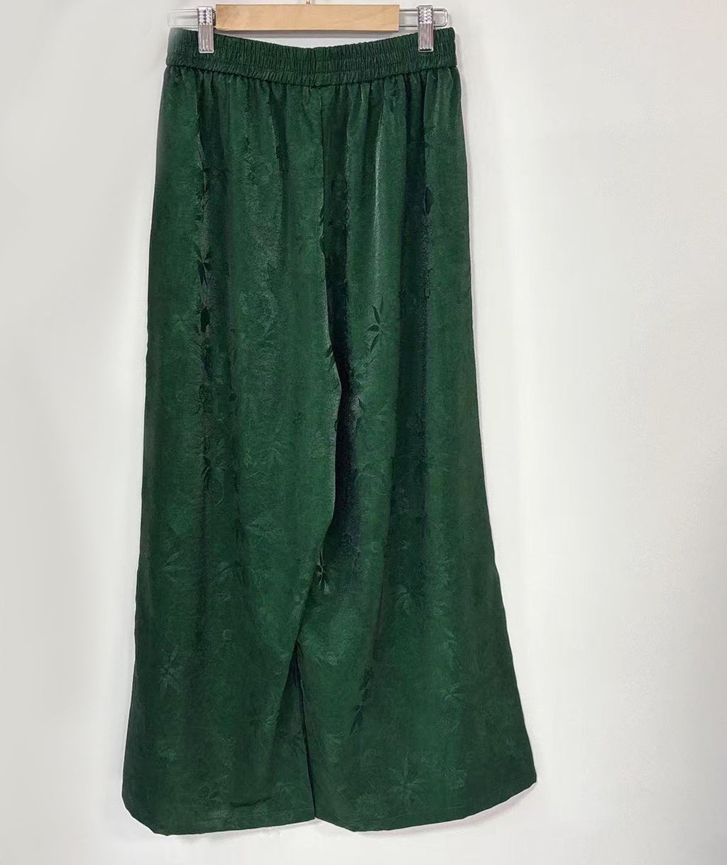 New Chinese-style Jacquard Wide-leg Pants