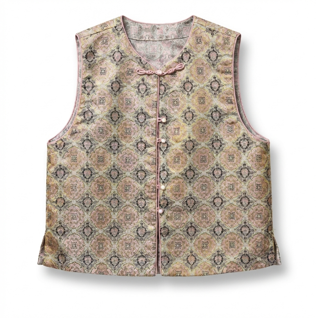 Women's Top Mulberry Silk Vest Spring and Summer Tank Top New Chinese Style Sleeveless Top