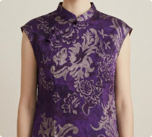 Luxury Xiangyunsha Floral Embroidery Vest, Elegant Commute Chinese Style Outerwear