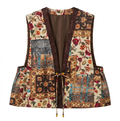 Ethnic Style Retro Printed Vest